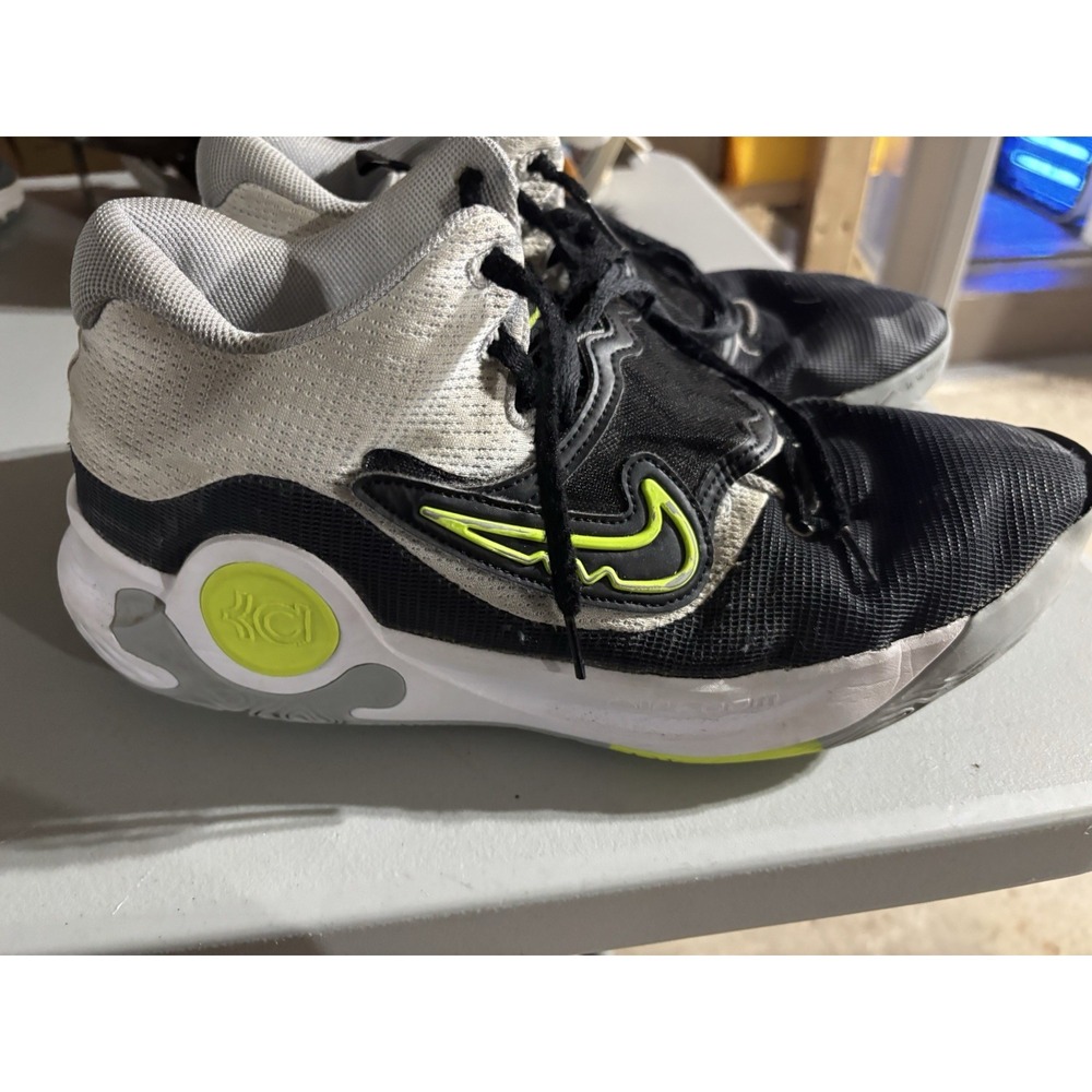 Nike KD Trey 5 X Sneakers Men's Sz 14 Black White Volt Basketball Kevin Durant